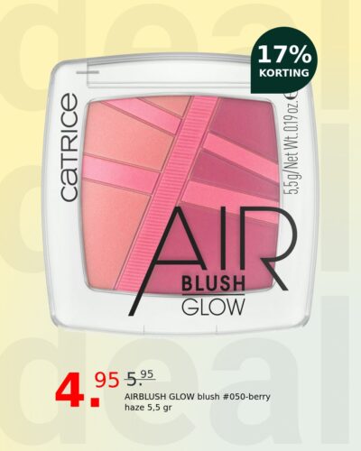 AIRBLUSH GLOW blush #050-berry haze 5,5 gr