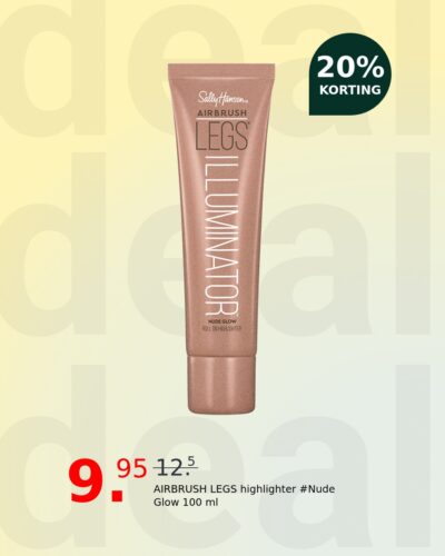 AIRBRUSH LEGS highlighter #Nude Glow 100 ml