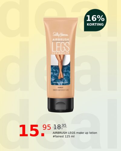 AIRBRUSH LEGS make up lotion #fairest 125 ml