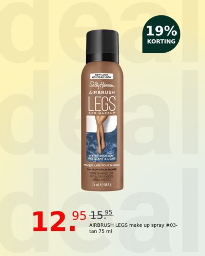 AIRBRUSH LEGS make up spray #03-tan 75 ml