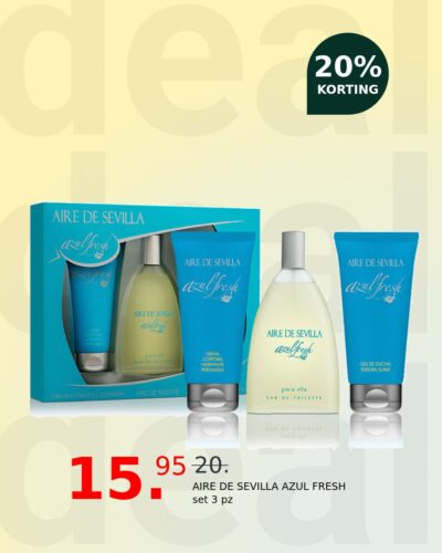 AIRE DE SEVILLA AZUL FRESH set 3 pz