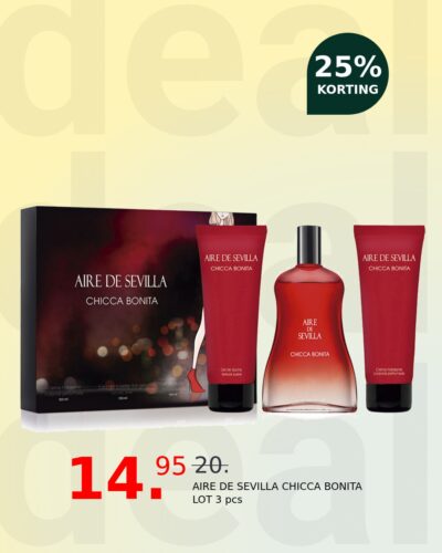 AIRE DE SEVILLA CHICCA BONITA LOT 3 pcs