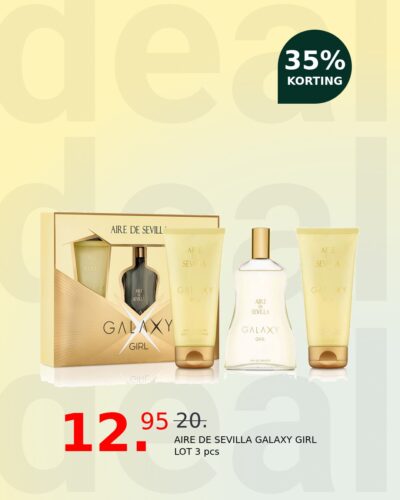 AIRE DE SEVILLA GALAXY GIRL LOT 3 pcs