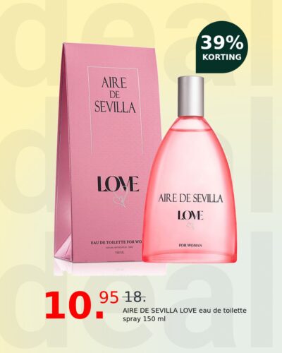 AIRE DE SEVILLA LOVE eau de toilette spray 150 ml