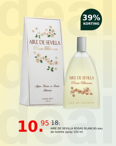 AIRE DE SEVILLA ROSAS BLANCAS eau de toilette spray 150 ml