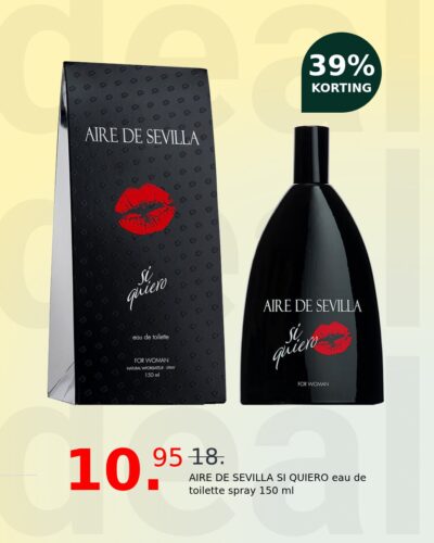 AIRE DE SEVILLA SI QUIERO eau de toilette spray 150 ml