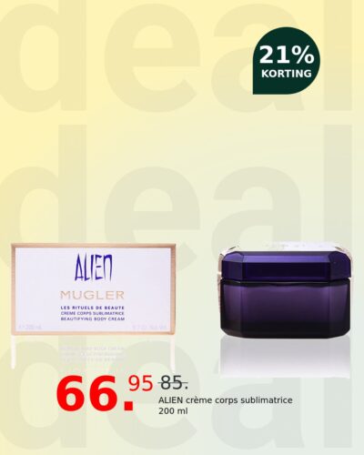 ALIEN crème corps sublimatrice 200 ml