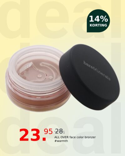 ALL OVER face color bronzer #warmth