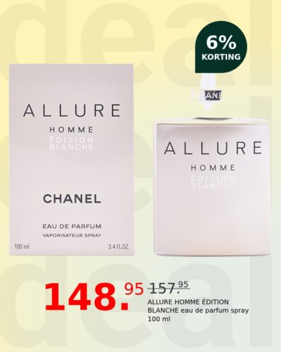 ALLURE HOMME ÉDITION BLANCHE eau de parfum spray 100 ml