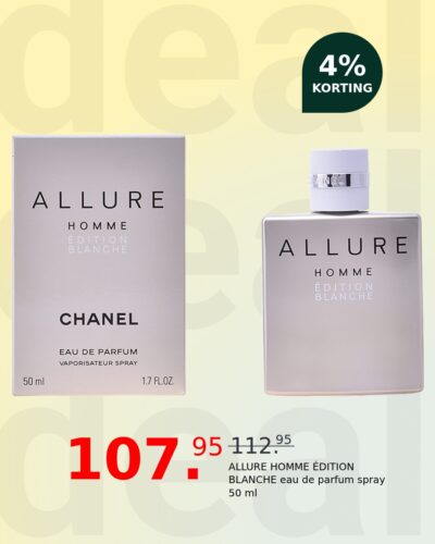 ALLURE HOMME ÉDITION BLANCHE eau de parfum spray 50 ml