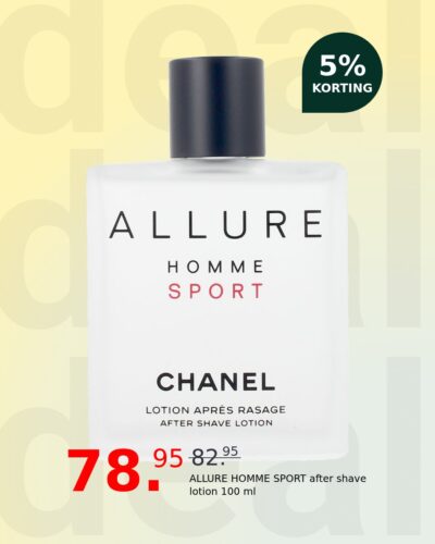 ALLURE HOMME SPORT after shave lotion 100 ml