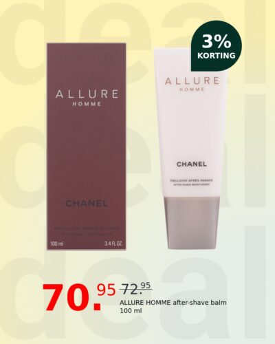 ALLURE HOMME after-shave balm 100 ml