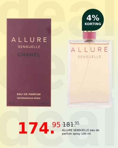 ALLURE SENSUELLE eau de parfum spray 100 ml
