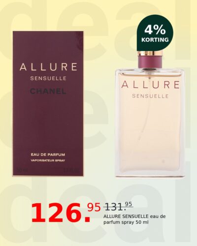 ALLURE SENSUELLE eau de parfum spray 50 ml