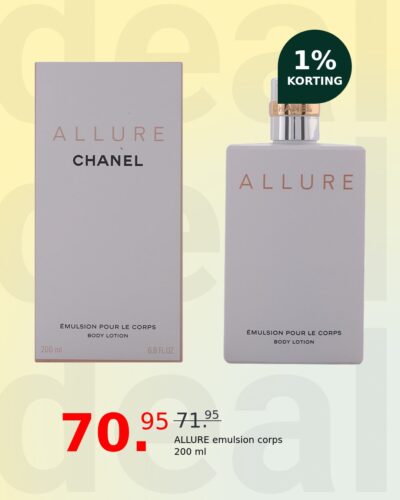 ALLURE emulsion corps 200 ml