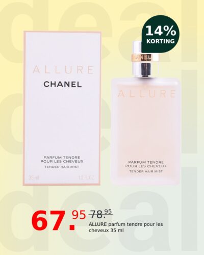 ALLURE parfum tendre pour les cheveux 35 ml