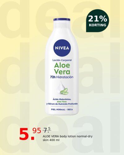 ALOE VERA body lotion normal-dry skin 400 ml