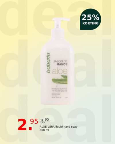 ALOE VERA liquid hand soap 500 ml