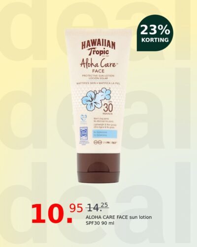 ALOHA CARE FACE sun lotion SPF30 90 ml