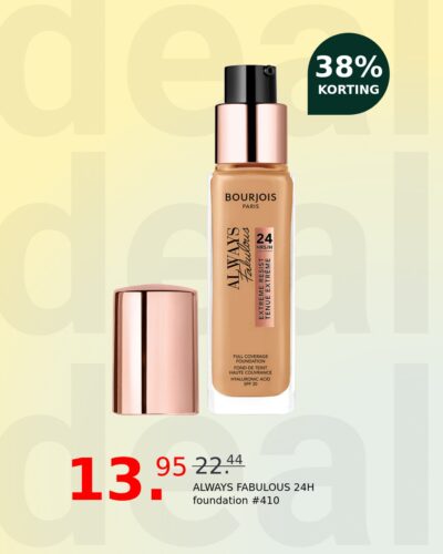 ALWAYS FABULOUS 24H foundation #410