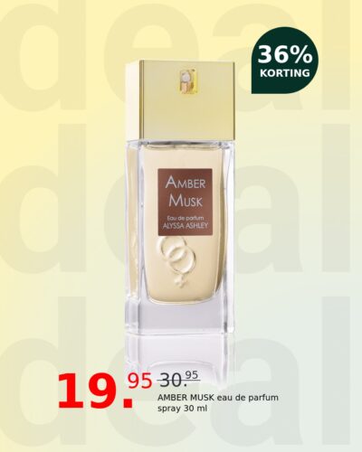 AMBER MUSK eau de parfum spray 30 ml