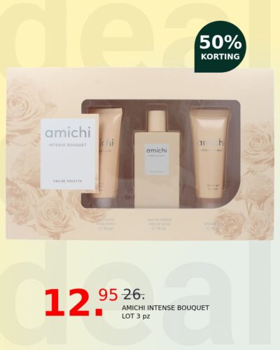 AMICHI INTENSE BOUQUET LOT 3 pz
