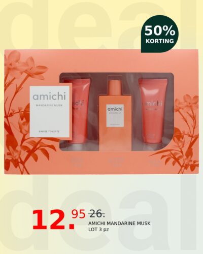 AMICHI MANDARINE MUSK LOT 3 pz