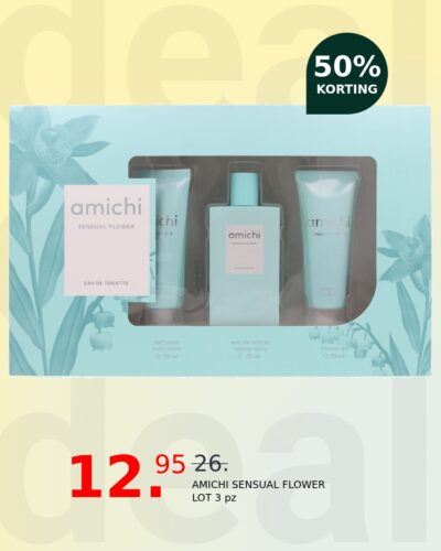 AMICHI SENSUAL FLOWER LOT 3 pz