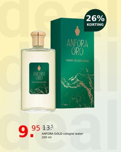 ANFORA GOLD cologne water 200 ml