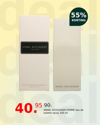 ANGEL SCHLESSER FEMME eau de toilette spray 100 ml