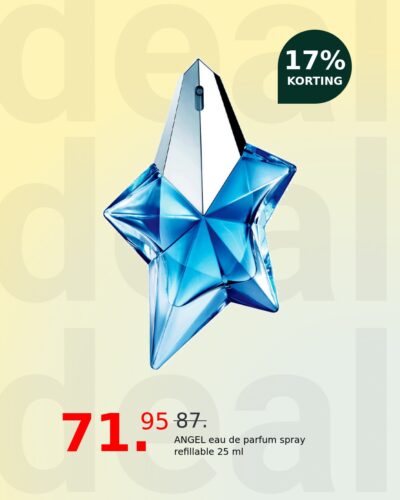 ANGEL eau de parfum spray refillable 25 ml