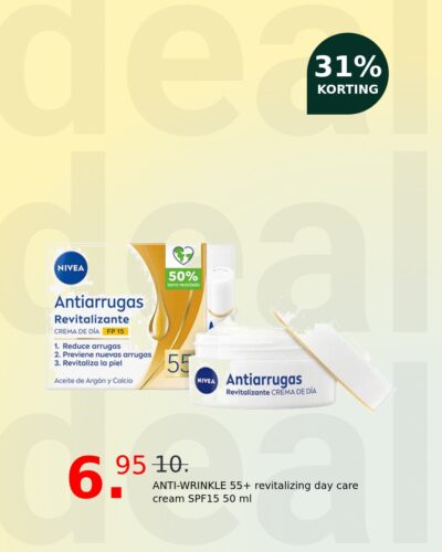 ANTI-WRINKLE 55+ revitalizing day care cream SPF15 50 ml