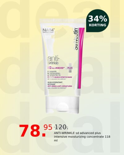ANTI-WRINKLE sd advanced plus intensive moisturizing concentrate 118 ml