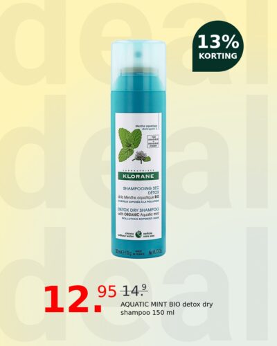 AQUATIC MINT BIO detox dry shampoo 150 ml