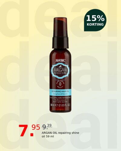 ARGAN OIL repairing shine oil 59 ml