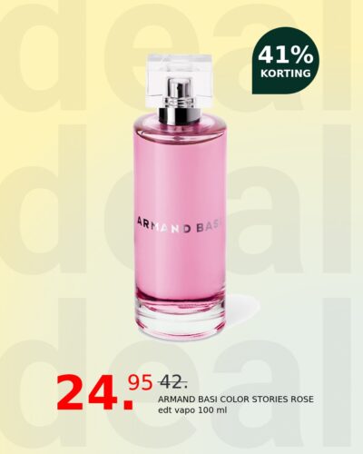ARMAND BASI COLOR STORIES ROSE edt vapo 100 ml
