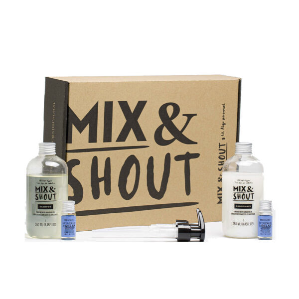 Mix & shout SOOTHING ROUTINE LOT 4 pz