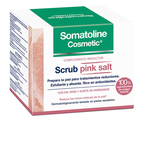 SCRUB exfoliating reducing complement pink salt 350 gr
