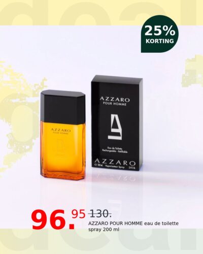 AZZARO POUR HOMME eau de toilette spray 200 ml