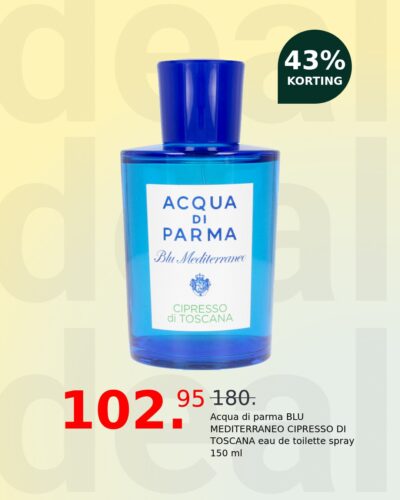 Acqua di parma BLU MEDITERRANEO CIPRESSO DI TOSCANA eau de toilette spray 150 ml