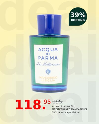 Acqua di parma BLU MEDITERRANEO MANDARIN DI SICILIA edt vapo 180 ml