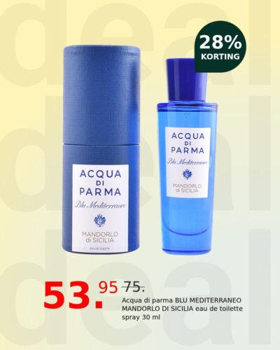 Acqua di parma BLU MEDITERRANEO MANDORLO DI SICILIA eau de toilette spray 30 ml