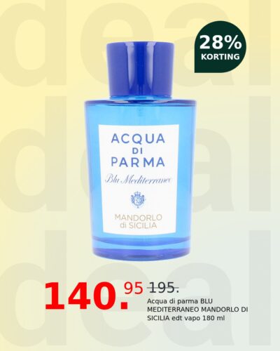 Acqua di parma BLU MEDITERRANEO MANDORLO DI SICILIA edt vapo 180 ml