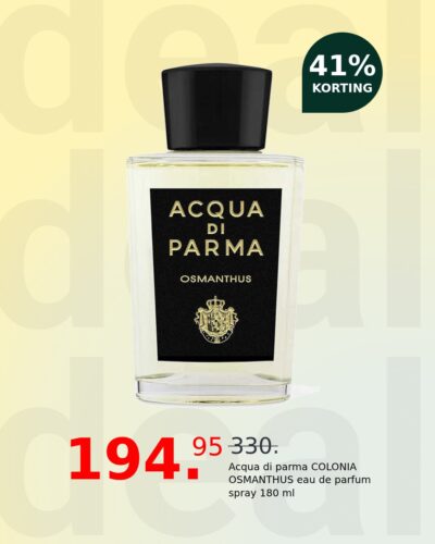 Acqua di parma COLONIA OSMANTHUS eau de parfum spray 180 ml