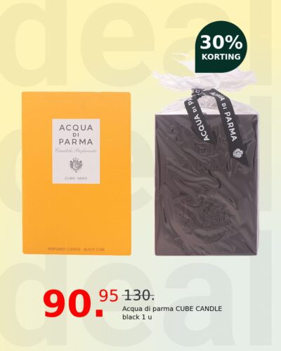 Acqua di parma CUBE CANDLE black 1 u