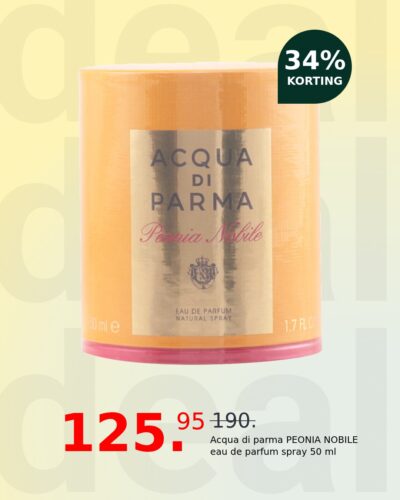 Acqua di parma PEONIA NOBILE eau de parfum spray 50 ml