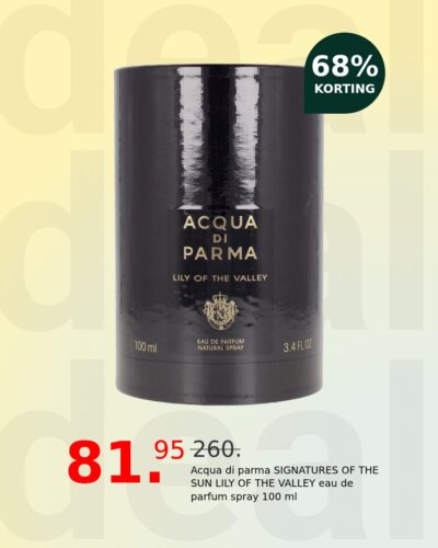 Acqua di parma SIGNATURES OF THE SUN LILY OF THE VALLEY eau de parfum spray 100 ml