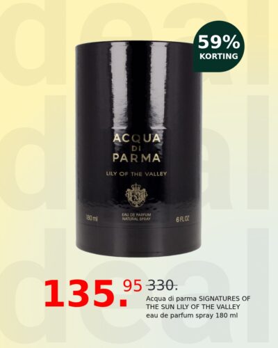 Acqua di parma SIGNATURES OF THE SUN LILY OF THE VALLEY eau de parfum spray 180 ml