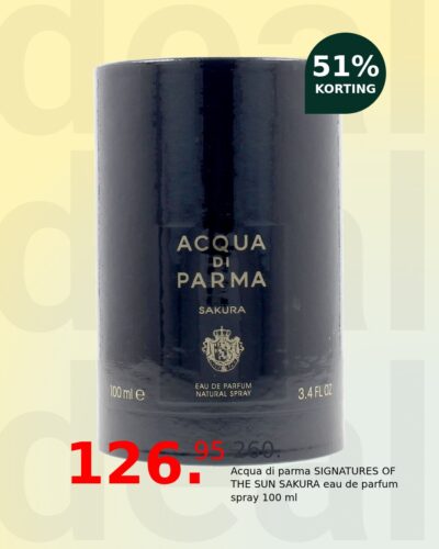 Acqua di parma SIGNATURES OF THE SUN SAKURA eau de parfum spray 100 ml