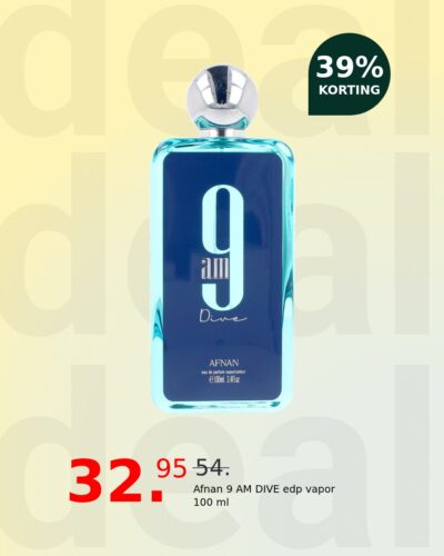 Afnan 9 AM DIVE edp vapor 100 ml
